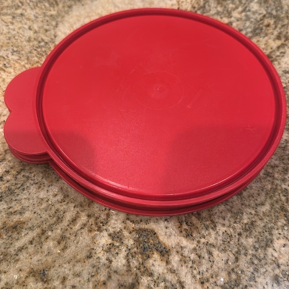 NWOT - 3 Mini THAT’S A BOWL Mixing bowl w/red lids - Picture 6 of 6